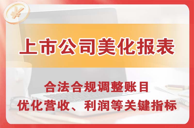 大渡口上市公司美化报表