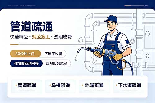 大渡口管道疏通