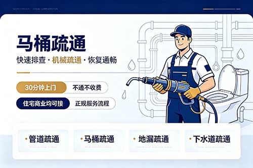 大渡口马桶疏通