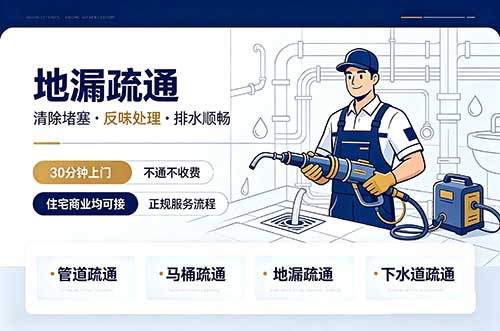 大渡口地漏疏通