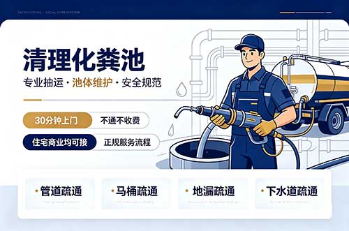 大渡口清理化粪池